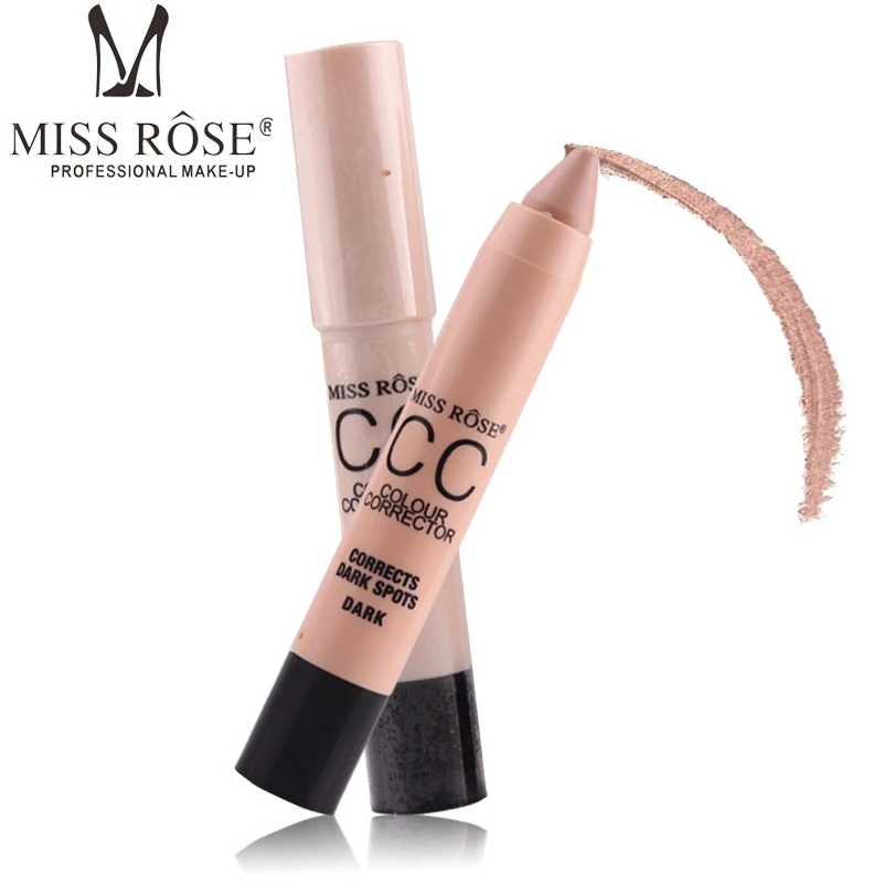Корректирующий карандаш Miss Rose для лица 4 цвета базовый Палетка макияжа ухода за