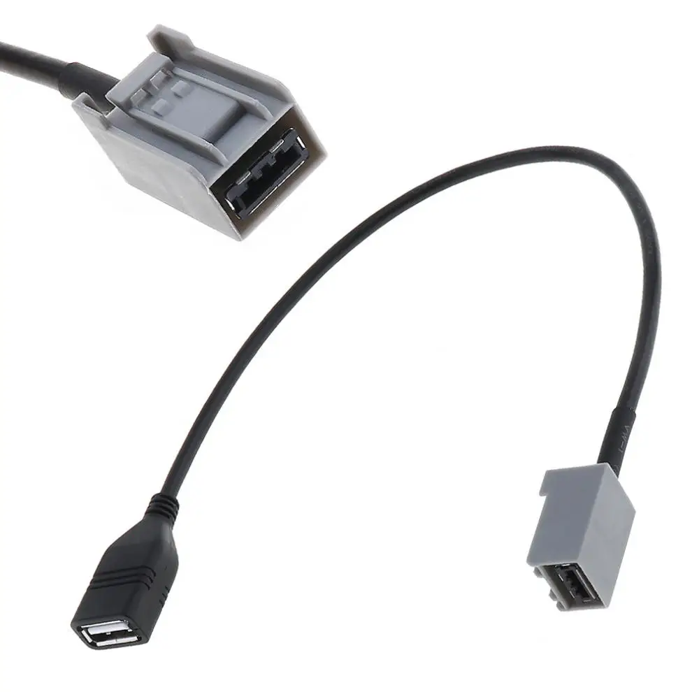 Автомобильный Кабель 12 В USB в MP3 адаптер для передачи данных с usb разъемом Honda Spirior /
