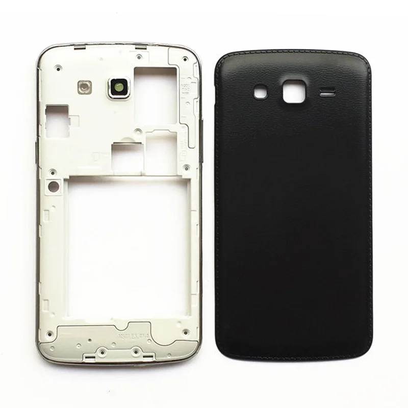 Оригинальный задний корпус для Samsung Galaxy Grand 2 G7102 G7106 средняя рамка и Кнопка