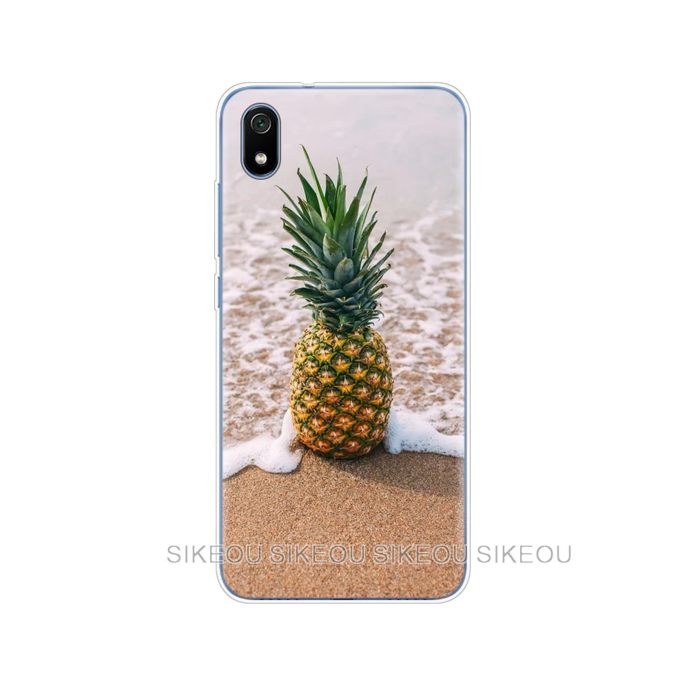 Силиконовый чехол для xiaomi redmi 7a, чехол s, полная защита, мягкая задняя крышка из ТПУ для redmi 7 a, бампер hongmi 7a, чехол для телефона - Color: 34643