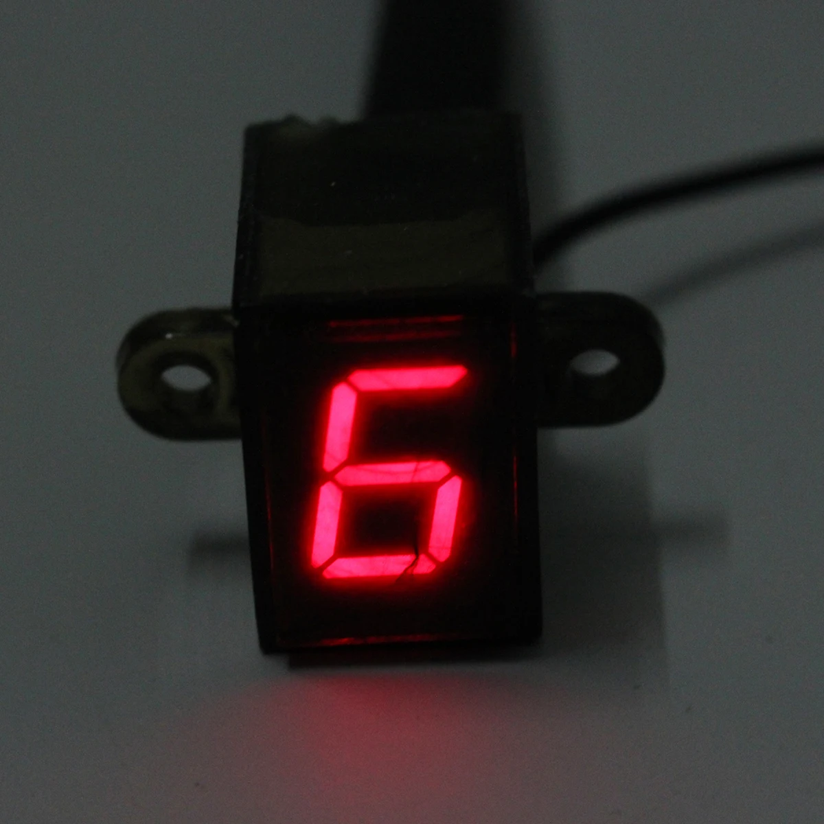 Цифровой водонепроницаемый рычаг переключения передач светодиодный индикатор 6