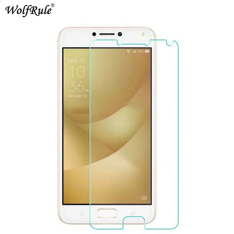 2 шт защита экрана Asus Zenfone 4 Max ZC554KL закаленное стекло для ZC554KLToughened пленка 5 5&quot |