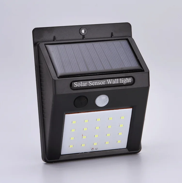 

Jiguoor Waterproof Night lighting Outdoor Garden Lights Solar Home Wall Lamp Emergency Lamp Porch light 20LED Solar Sensor Light