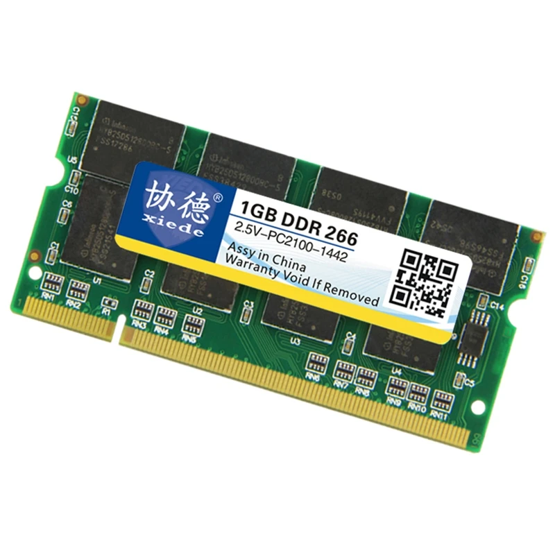 Xiede модуль оперативной памяти ноутбука Ddr 1 ГБ Ddr1 200Pin Dimm для ноутбука