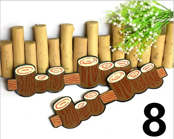 Style 8 as photo 3D EVA смешанный шаблон пены наклейки на стену DIY мультфильм животных головоломки Декор ремесла для детей Дети Обучение Образование игрушки подарки - Цвет: Style 8 as photo