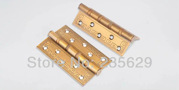 Бесплатная доставка античный бронзового цвета из цинкового сплава петли для