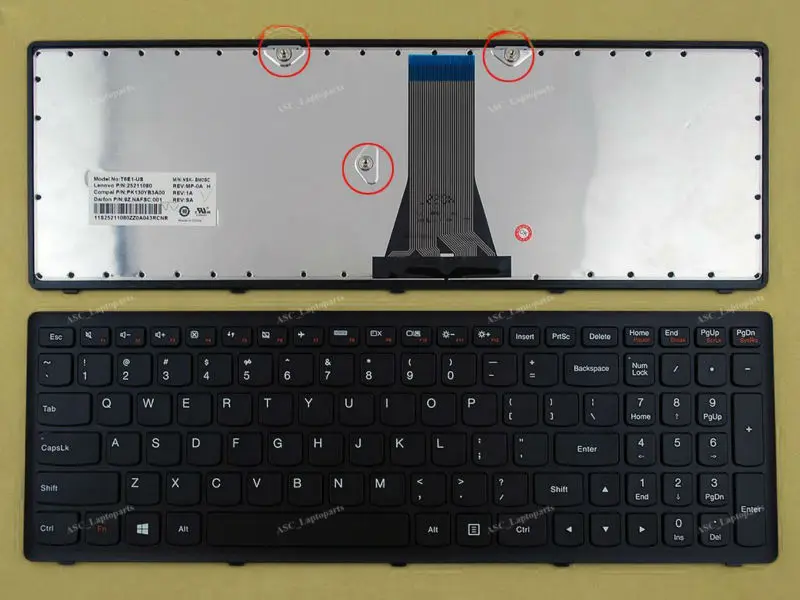 Оптовая продажа горячая Распродажа новая английская клавиатура для ноутбука Lenovo