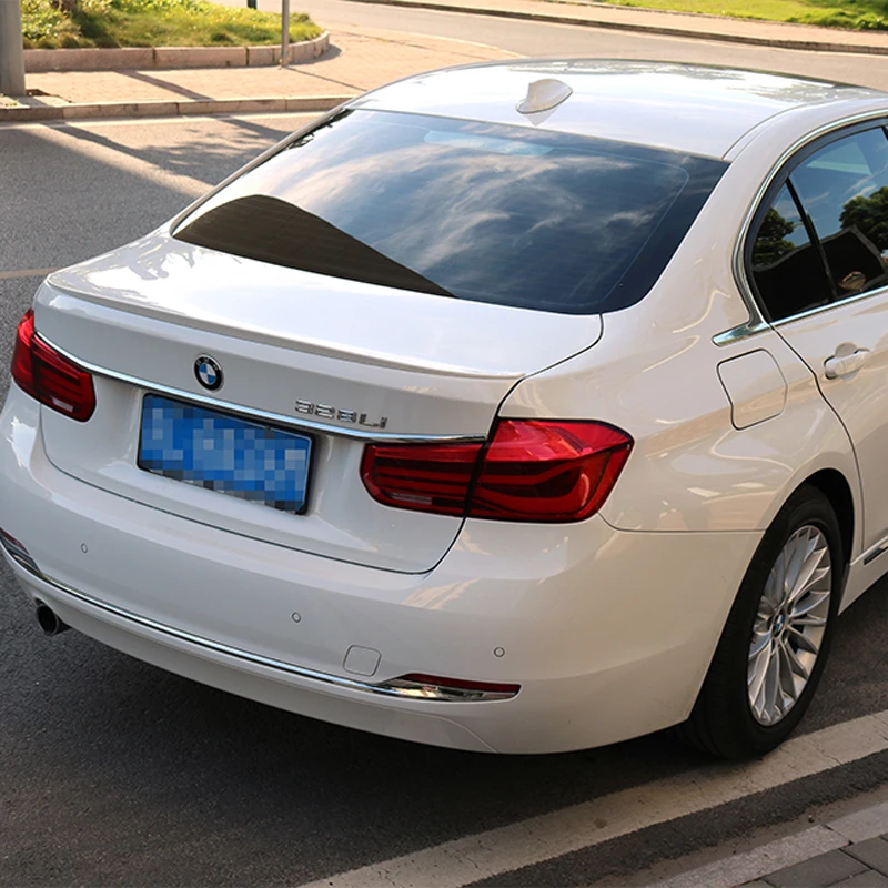 ABS Пластик Неокрашенный задний багажник украшение в виде хвостового крыла для BMW