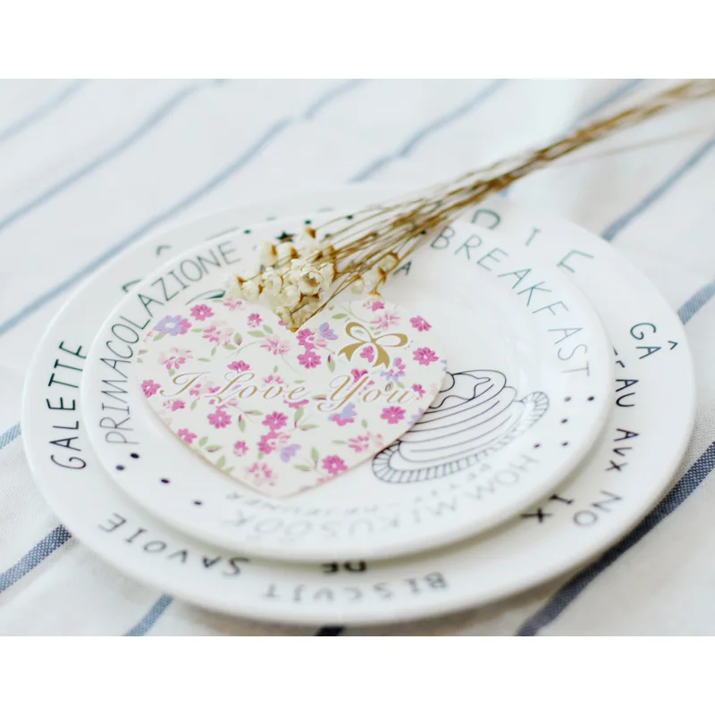 100 шт./пакет подарочные открытки в форме сердца Свадебная коробка настольные