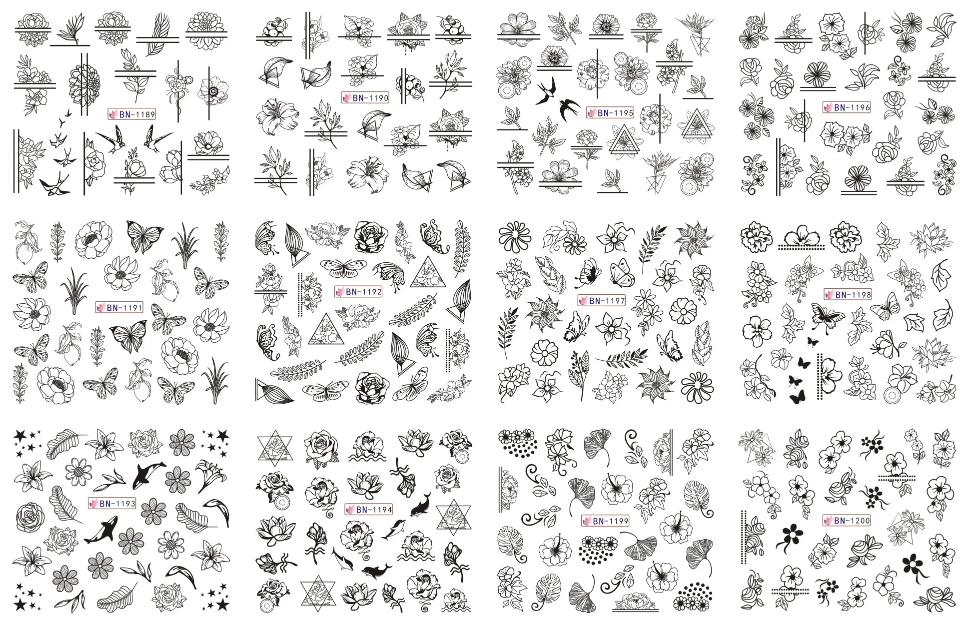 Наклейки на ногти Озон