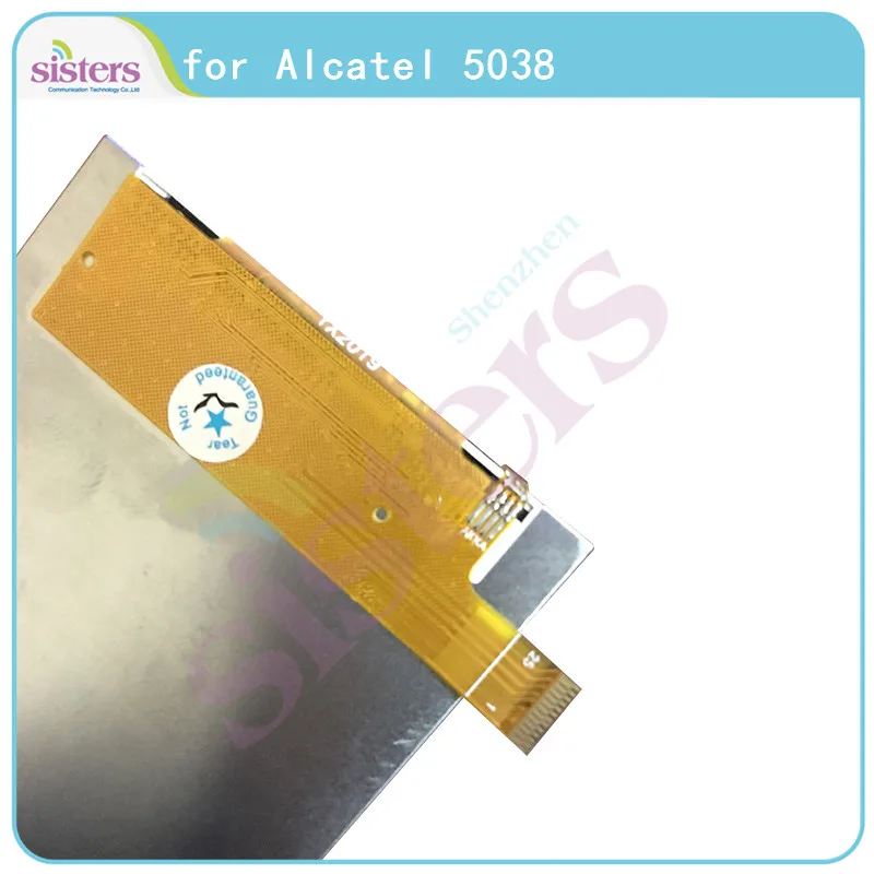 original lcd display for alcatel one touch pop d5 5038 lcd only for alcatel 5038 ot5038 lcd dispaly phone replacement test work free global shipping