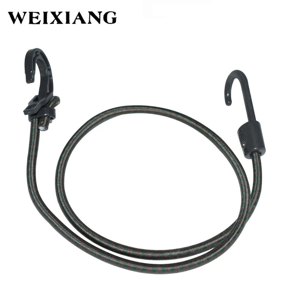 

10-60cm Adjustable Elastic Bungee Rope Shock Cord Outdoor Camping Climbing Accessories Travel Kits Stretch String Lashing Strap