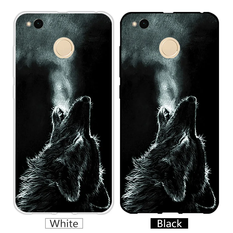 for Xiaomi Redmi 4X 4 X Case Soft Silicone For Redmi4X xiomi 4x Scen Black Cover 5.0 inch Phone Capa |