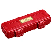 portable cedar wood cigar humidor waterproof travel cigar case box 2 sticks cigar humidor packets with gift box luxury