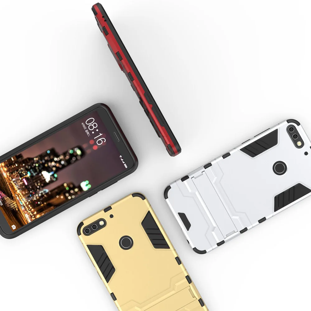 Чехол KONSMART для телефона Huawei Enjoy 8 NOVA 2 LITE Y7 Prime 2018 3 ГБ 32 гибридный жесткий чехол