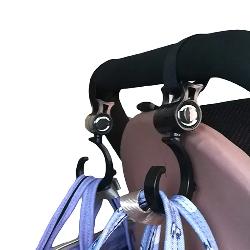 

New 2 Pcs Baby Stroller Accessories Hooks Multifunction Baby Stroller Plastic Hook