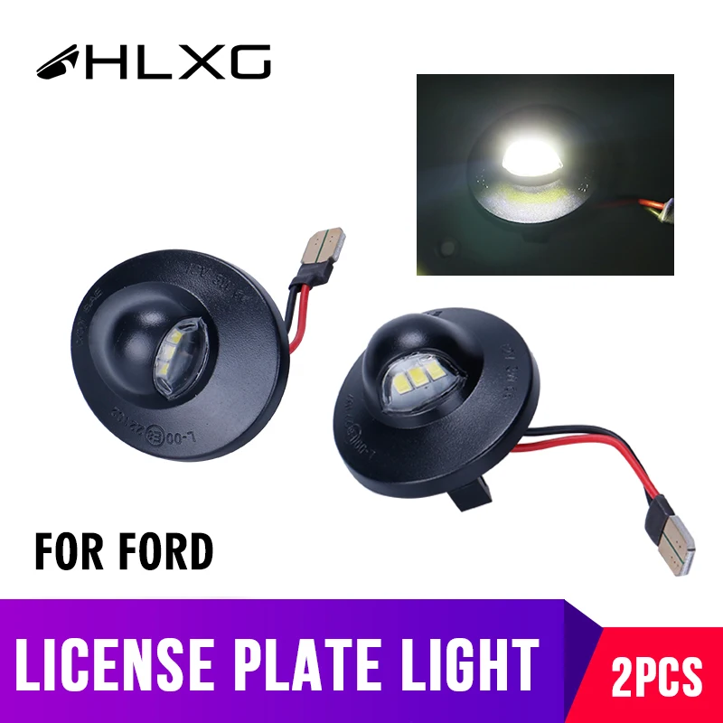 Светодиодный номерной знак для Ford F150 Ranger Raptor Explorer Expedition Bronco Excursion F 250/350/450/550 Авто