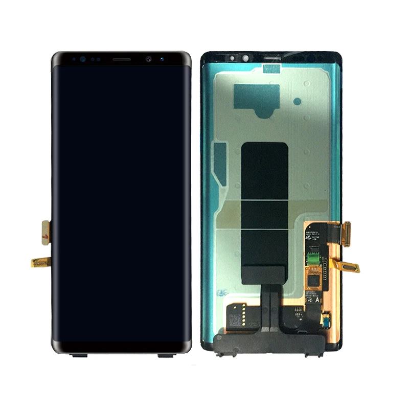 6 3 &quotAMOLED для SAMSUNG Galaxy Note 8 LCD Note8 сенсорный экран дигитайзер сборка с рамкой