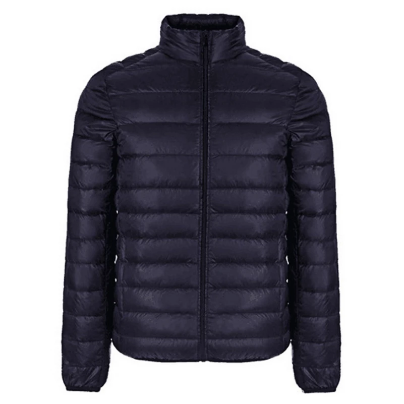 Брендовая мужская зимняя куртка новинка 2019 пальто для пары ультра светильник