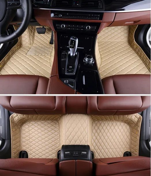 

High quality mats! Custom car floor mats for Toyota Tundra 2018 non-slip waterproof carpets for Tundra 2019-2014,Free shipping