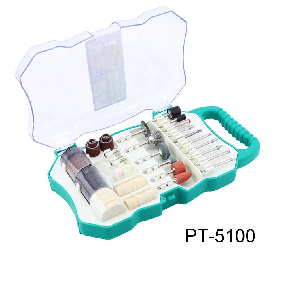 Pro'sKit PT-5205U 3,7 в usb зарядка электрическая шлифовальная машина Набор Мини электрическая дрель шуруповерт гравер для шлифовки фрезерования полировки