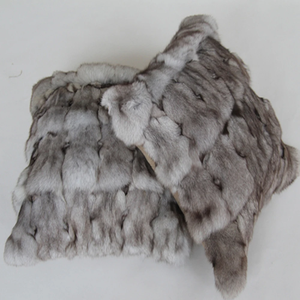 Чехол для подушки из натурального Лисьего меха искусственный Меховой чехол