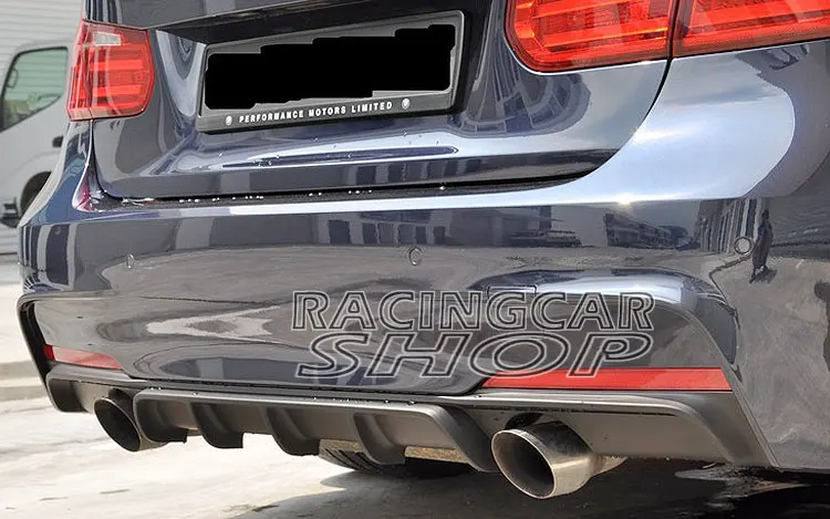 Окрашенный P Стиль задний диффузор для BMW F30 F31 3 series 335i M TECH спортивный бампер 2012UP