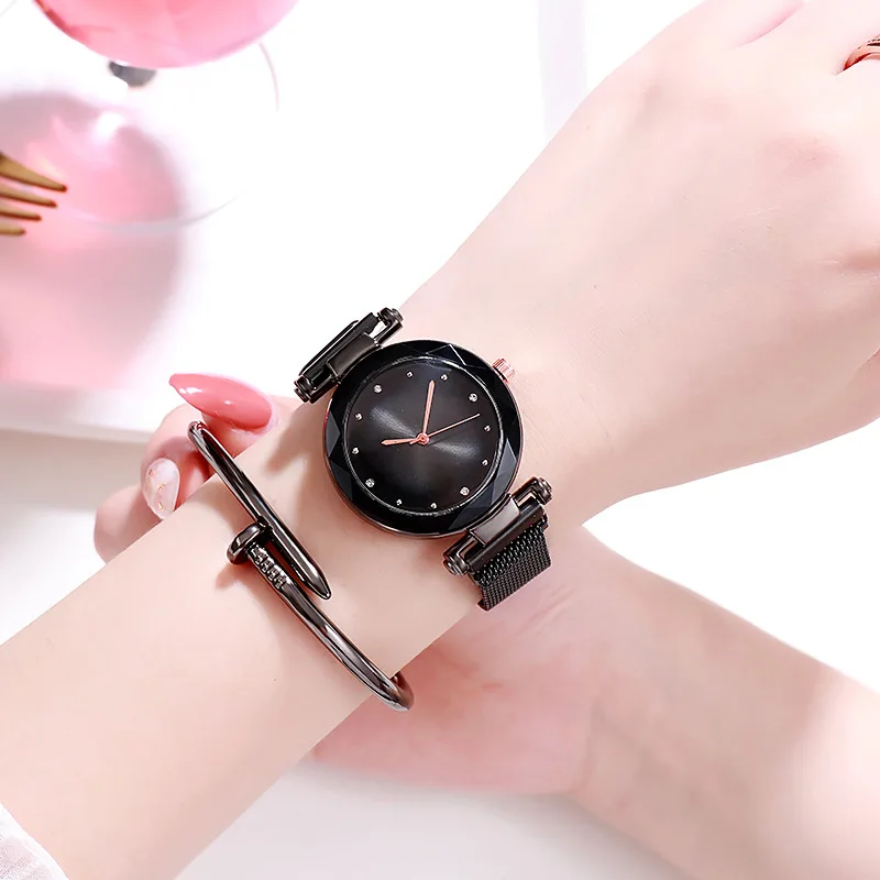 Kids Luxury Famous Magnet Strap Bracelet Wrist Watch Children Watches Fashion Analog Clock Teen Gift For Girls Hodinky Reloges | Наручные