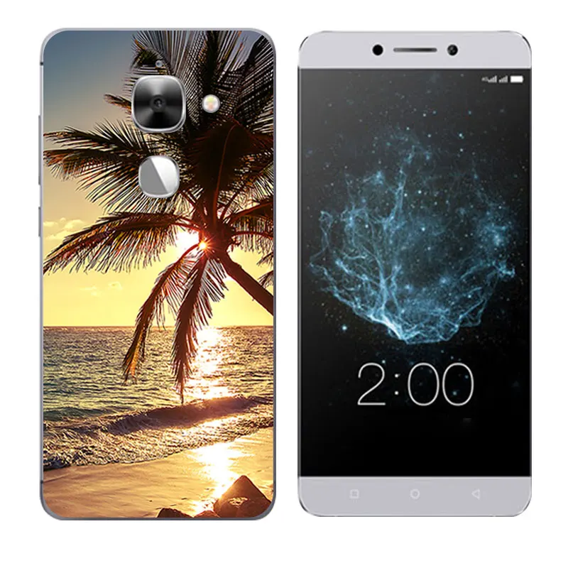 Для LeEco Le Max2 случае X820 силиконовые Letv Le Max 2 Чехол Leeco Max2 Coque сосны печати для Le эко Le 2 Max X829 X821 - Цвет: 18