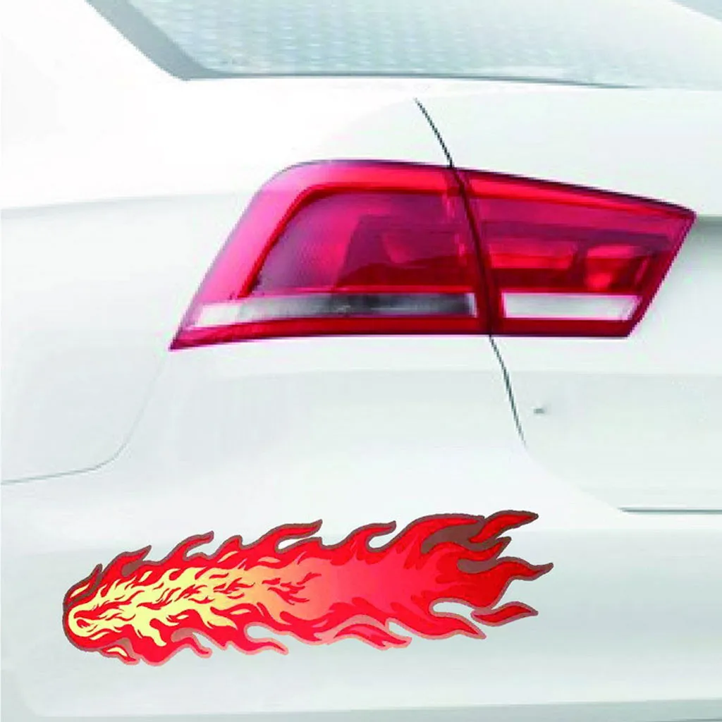 Универсальный автомобильный корпус DIY декоративный стикер стиль пламени