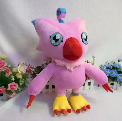 Цифровые Монстры Digimon Takenouchi Sora Piyomon Косплей игрушка аниме розовый плюш и набивная
