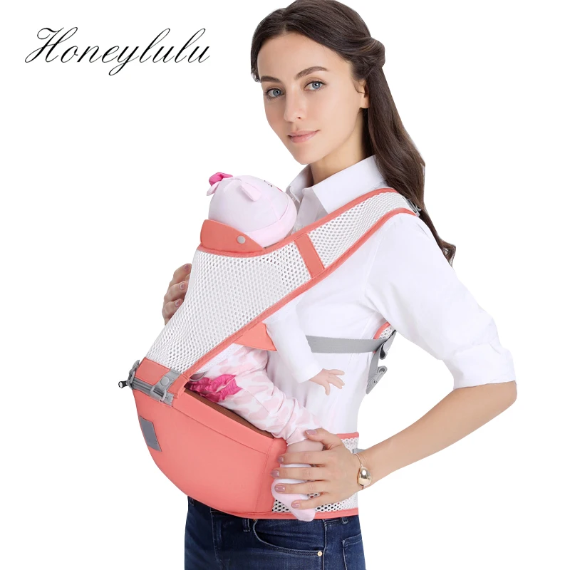 Honeylulu дышащая летняя детская переноска Хипсит(пояс для ношения ребенка) слинг для новорожденных кенгуру для ребенка Ergoryukzak Детский рюкзак Хипсит