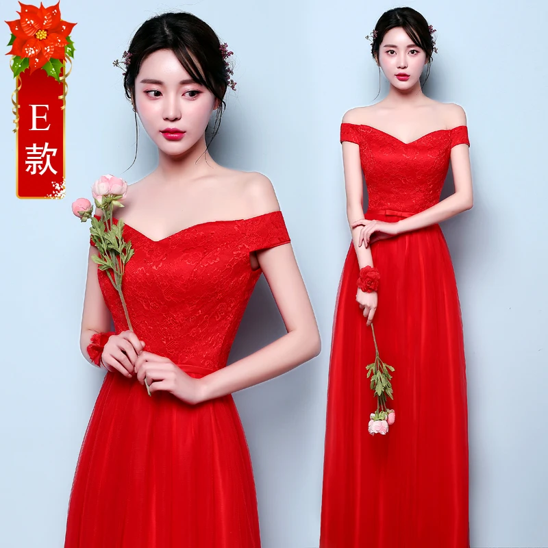 N079 изготовленные на заказ летние Красные кружевные тюлевые длинные платья для