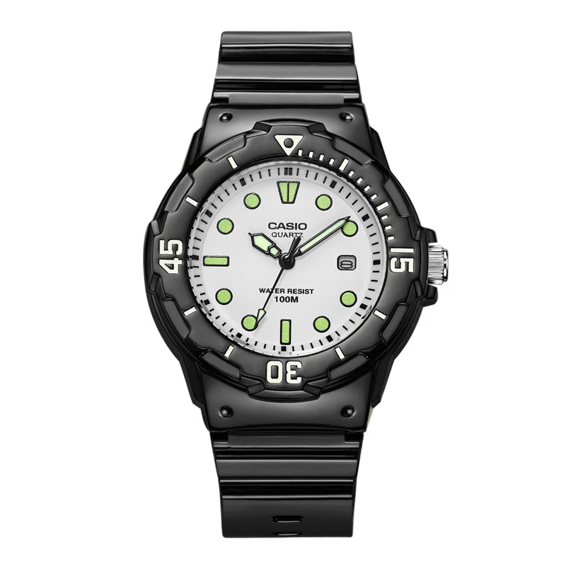 LRW-200H-7E1 CASIO Часы LRW-200H-4B силиконовый ремешок Спортивная Дата день для женщин влюбленных Пара часы водонепроницаемый подарок relogio feminino настольные часы - Цвет: LRW-200H-7E1