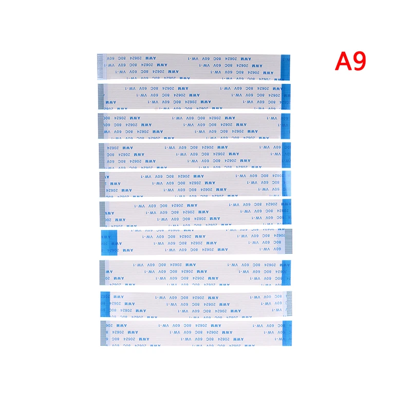 10PCS FPC Ribbon Flexible Flat CABLE PITCH 0.5MM 100MM 4P 6P 8P 10P 12P 16P 20P 30P 40P FFC WIRE 6/10/12/16/20/30/40 pin | Обустройство