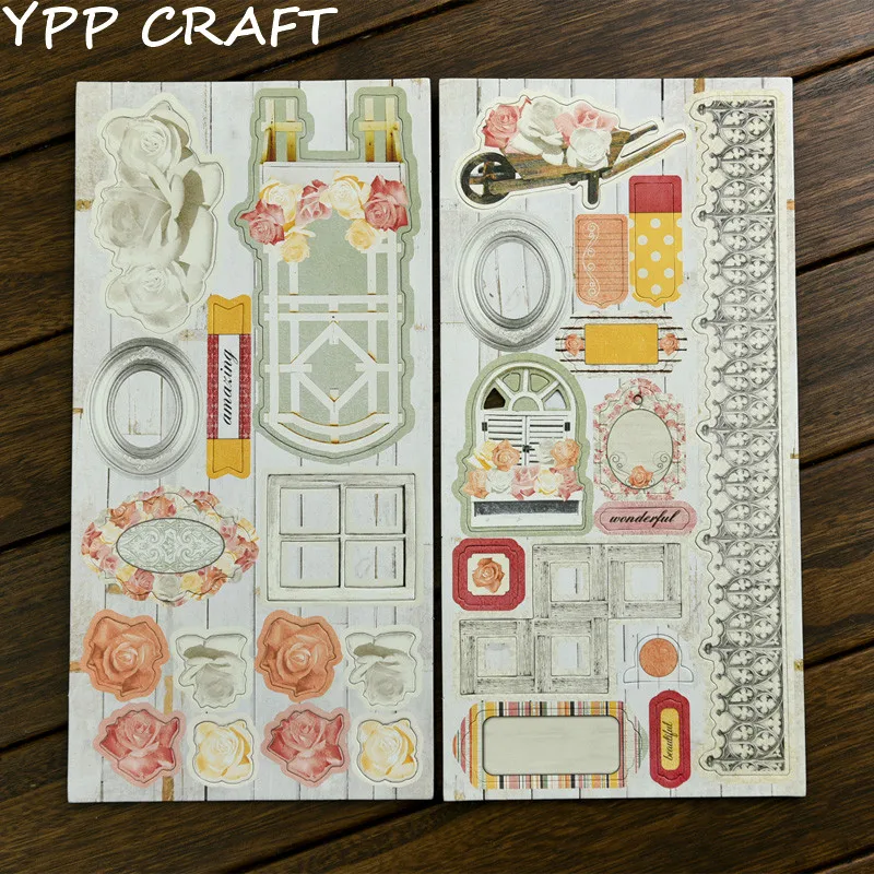 

Восхитительная самоклеящаяся бумага для рукоделия YPP, рукоделие «сделай сам», украшение для изготовления открыток