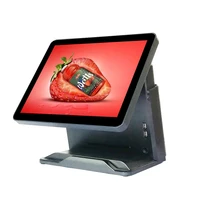 15 inch touch cashier terminal windows pos system capacitive screen pos machine for cashier