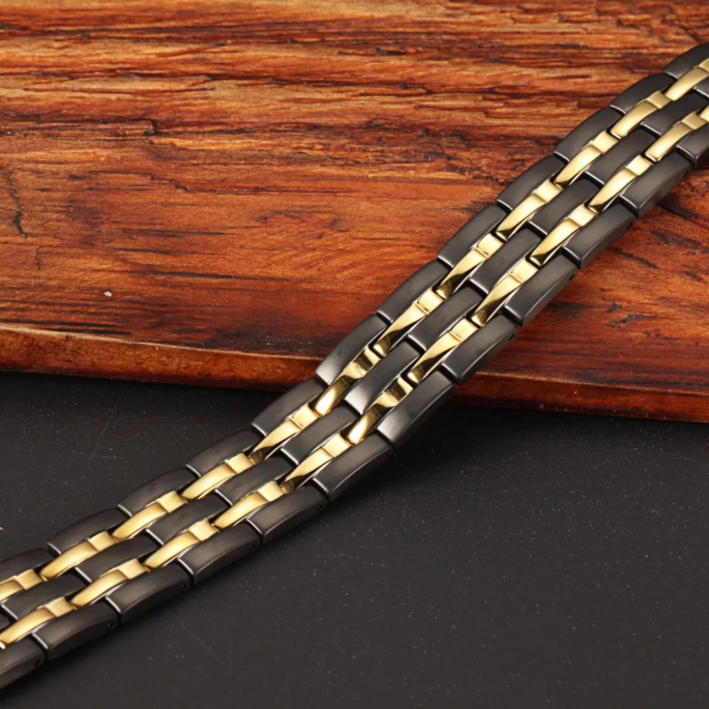 Браслет WelMag Мужской Магнитный 8 5 дюйма из нержавеющей стали|men magnetic bracelet|magnetic