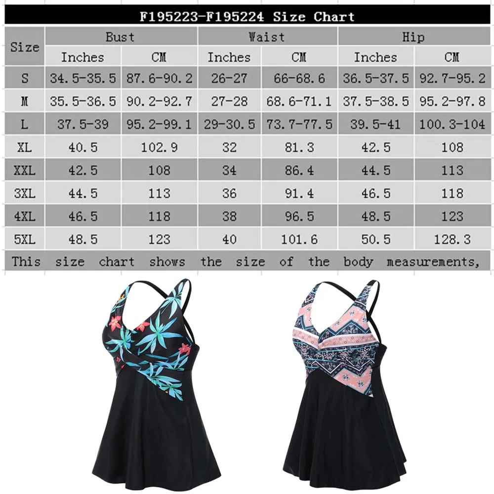 OHDREAM размера плюс танкини Femme Maillot De Bain пляжная одежда купальный костюм с принтом