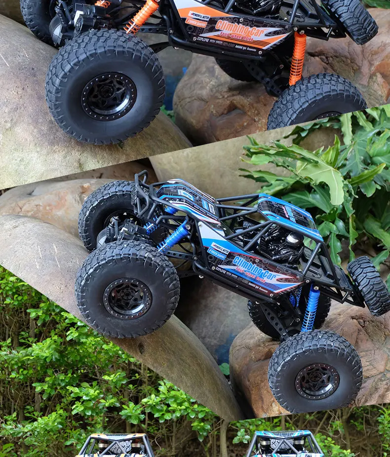 Радиоуправляемая машина 1/14 4WD с дистанционным управлением, высокоскоростная машина 2,4 ГГц, электрические радиоуправляемые игрушки, монстр-Трак, багги, внедорожные игрушки, детские подарки