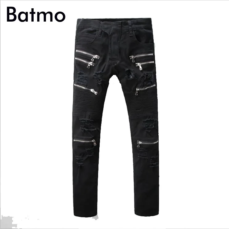Batmo 2018 Новое поступление весна высокого качества Модные High Street плиссе черные