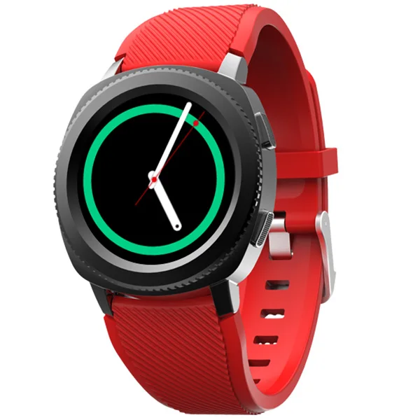 Red Universal Microwear L2 спортивные Смарт-часы 1,3 дюймов MTK2502 32 Мб Оперативная память 32 Мб Встроенная память сердечного ритма/Sleep(Пробуждение/спящий режим) монитор/шагомер/IP68 водостойкий - Цвет: Red Universal