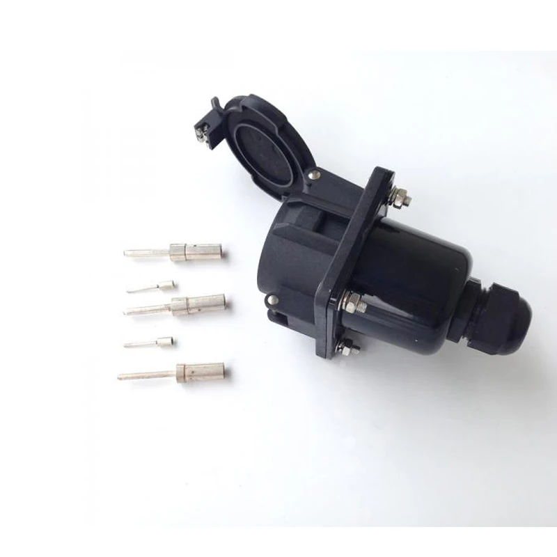 Dostar SAE J1772 EV зарядное устройство гнездо 32A тип 1 Электрический разъем