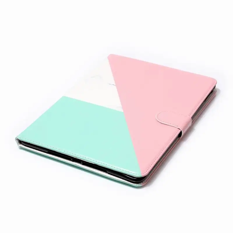 Роскошный дизайнерский чехол для Apple ipad 6 air 2, чехол для девочек из искусственной кожи с мрамором, подставка для книг, защитный чехол для планшета для ipad 6 air2