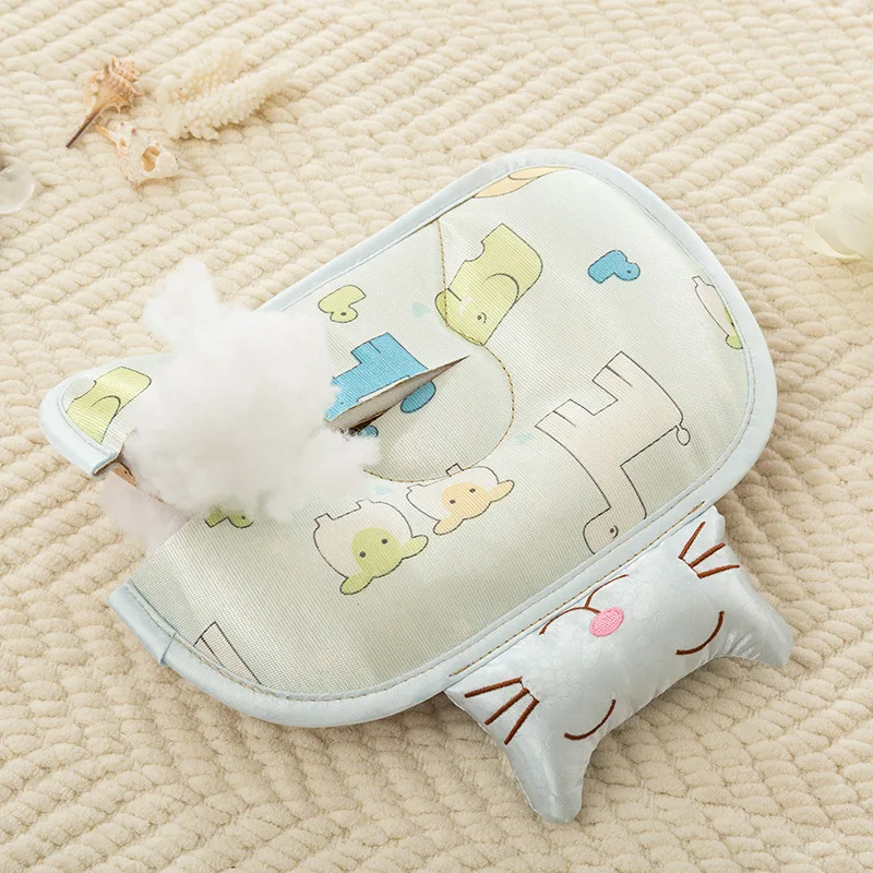 Летняя детская подушка мультяшная для коррекции формы предотвращающая