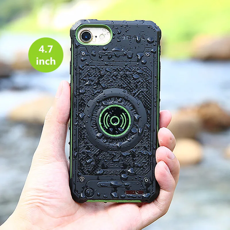 NTSPACE Беспроводная зарядка power Bank для iPhone 7 8 6 6s батарея для беспроводного телефона зарядное устройство чехол s Внешний аккумулятор зарядный чехол