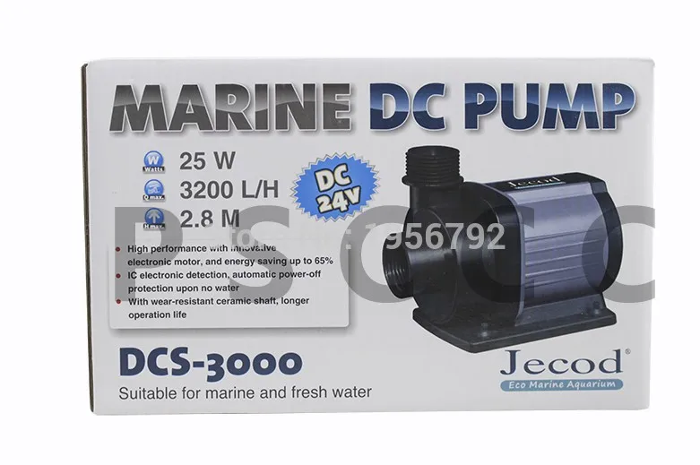 JEBAO DCS2000 DC2000 погружной водяной насос W/SMART контроллер FISH TANK морской пруды DC насос eco аквариум 110V 220V - Цвет: DCS-3000