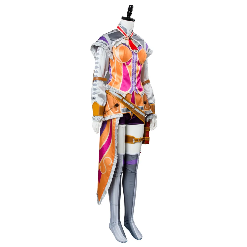 Ys 8 Laxia Cosplay Costume Lacrimosa of Dana Outfit Men Women Halloween Carnival | Тематическая одежда и униформа