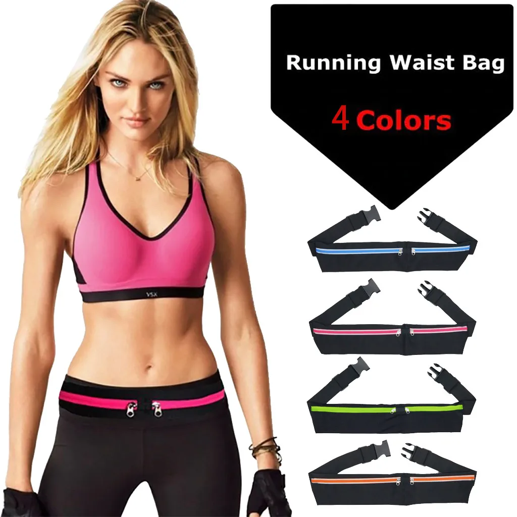 Новинка 2019 двойной карманный ремень для бега сумка телефона поясная спортивный