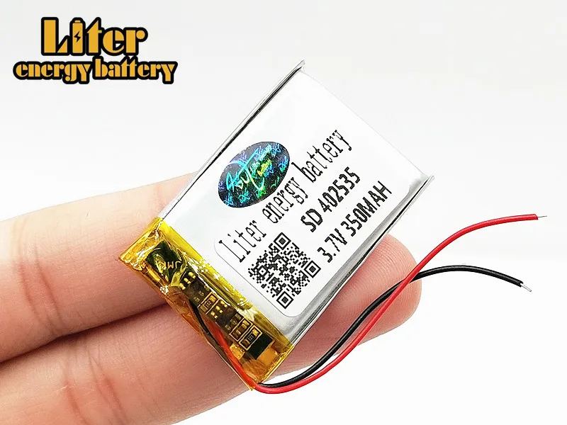 3 7 V полимерная литиевая батарея 402535 350Mah литий-ионная аккумуляторная для GPS